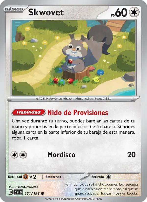 Skwovet, Escarlata y Púrpura No. 151