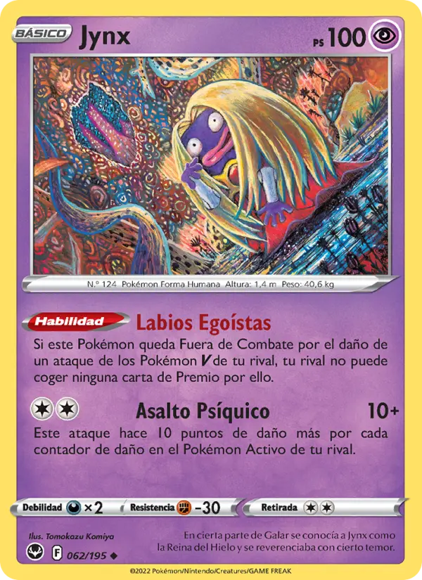 Jynx, Tempestad Plateada No. 062
