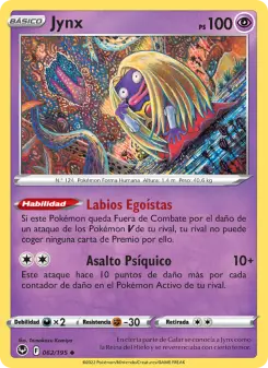 Jynx, Tempestad Plateada Nº 062 Normal
