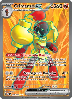 Crimanzo-ex, Paradoxrift No. 218 Holo