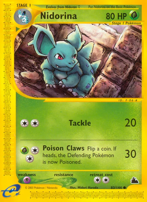 Nidorina, Skyridge No. 83