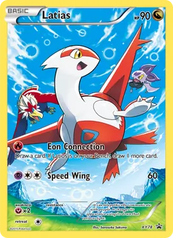 Latias, XY Black Star Promos Nº XY78 Normal