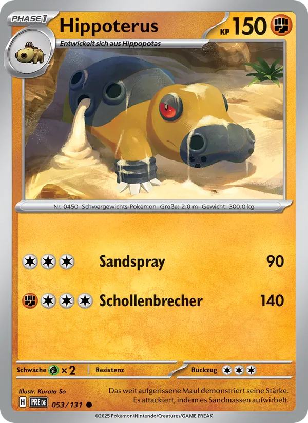 Hippoterus, Prismatische Entwicklungen No. 053