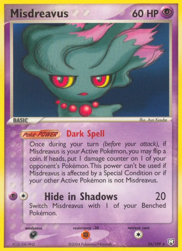 Misdreavus, Team Rocket Returns No. 25