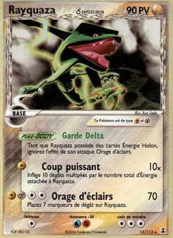 Rayquaza δ, EX Espèces Delta Nº 13 Holo