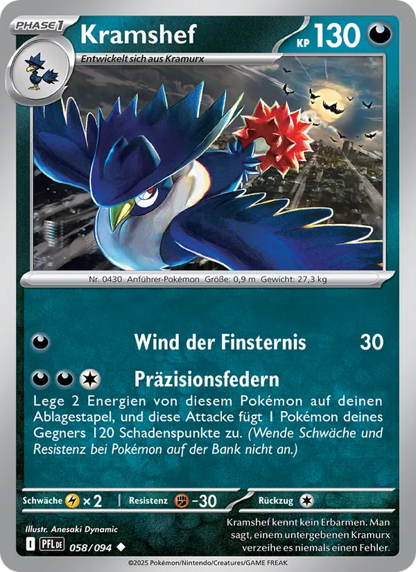 Kramshef, Fatale Flammen Nº 058