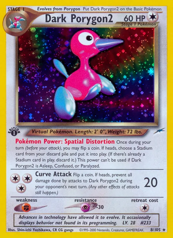 Dark Porygon2, Neo Destiny No. 8