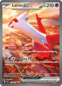 Latias-ex, Scintille Folgoranti Nº 239 Holo