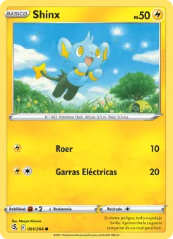 Shinx, Golpe Fusión No. 91 Normal