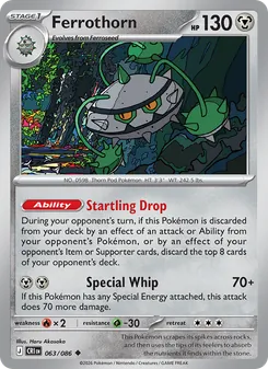 Ferrothorn, Chaos Rising No. 063 Normal