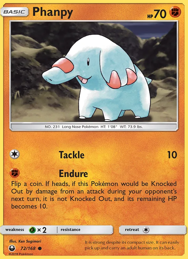 Phanpy, Celestial Storm No. 72