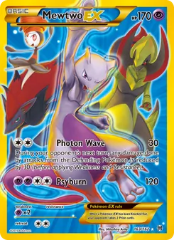 Mewtwo EX, BREAKthrough Nº 163 Normal