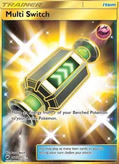 Multi Switch, Burning Shadows Nº 164 Holo