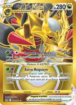 Giratina V ASTRO, Origine Perduta Nº 212 Holo