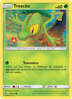 Treecko, Tuoni Perduti No. 20 Normal