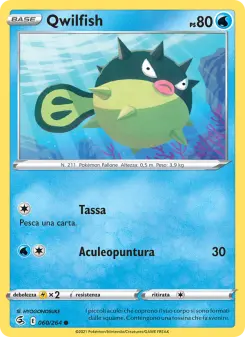 Qwilfish, Colpo Fusione No. 60 Normal