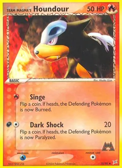 Team Magma's Houndour, Team Magma vs Team Aqua Nº 35 Normal