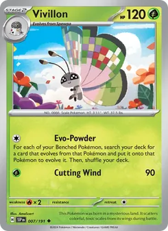 Vivillon, Surging Sparks No. 007