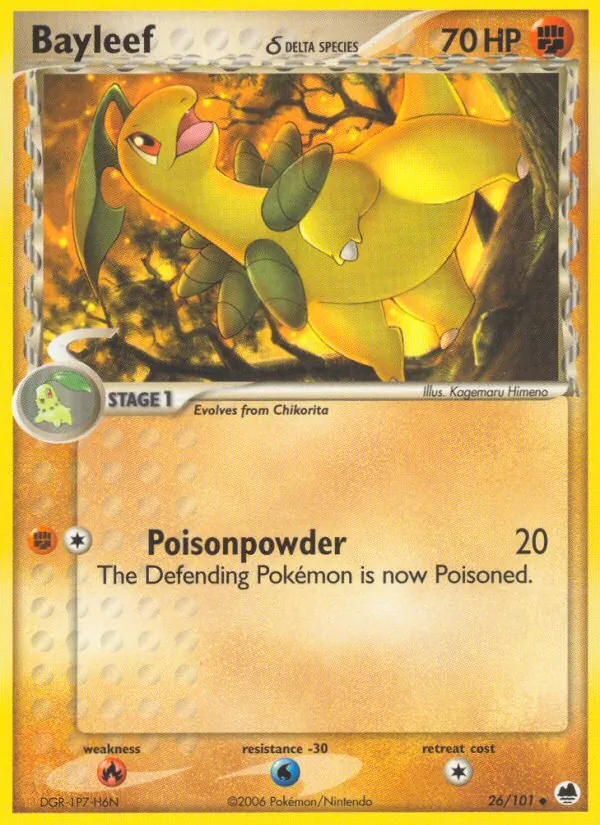 Bayleef δ, Dragon Frontiers Nº 26