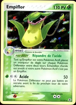 Empiflor, EX Rouge Feu & Vert Feuille No. 17 Holo