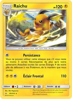 Raichu, Alliance Infaillible Nº 55 Normal