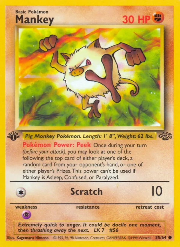 Mankey, Jungle No. 55