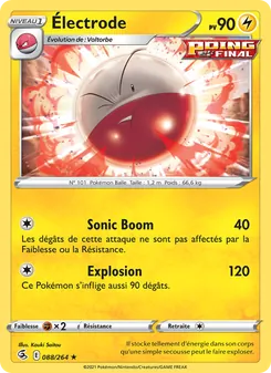 Électrode, Poing de Fusion No. 88 Normal