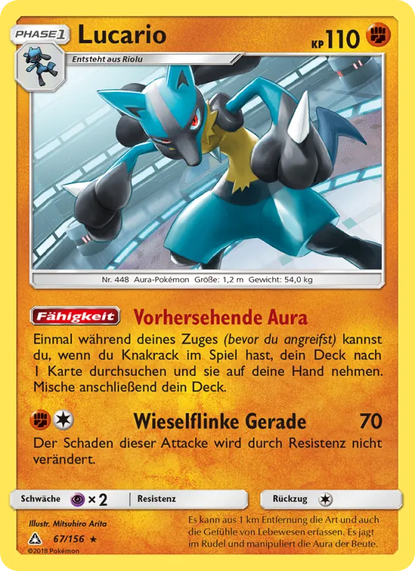 Lucario, Ultra-Prisma No. 67