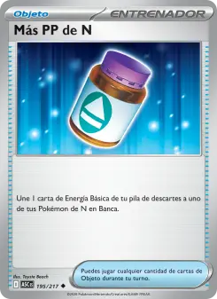 Más PP de N, Héroes Ascendentes No. 195 Normal