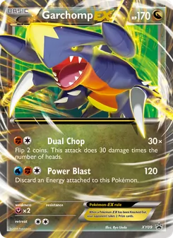 Garchomp EX, XY Black Star Promos No. XY09