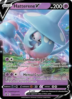 Hatterene V, SWSH Black Star Promos No. SWSH055 Holo