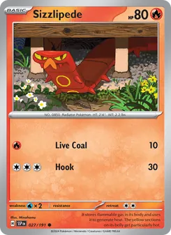 Sizzlipede, Surging Sparks No. 027