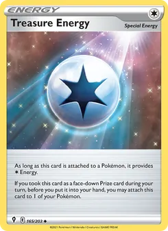 Treasure Energy, Evolving Skies Nº 165 Normal
