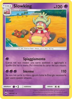 Slowking, Ombre Infuocate Nº 48 Normal