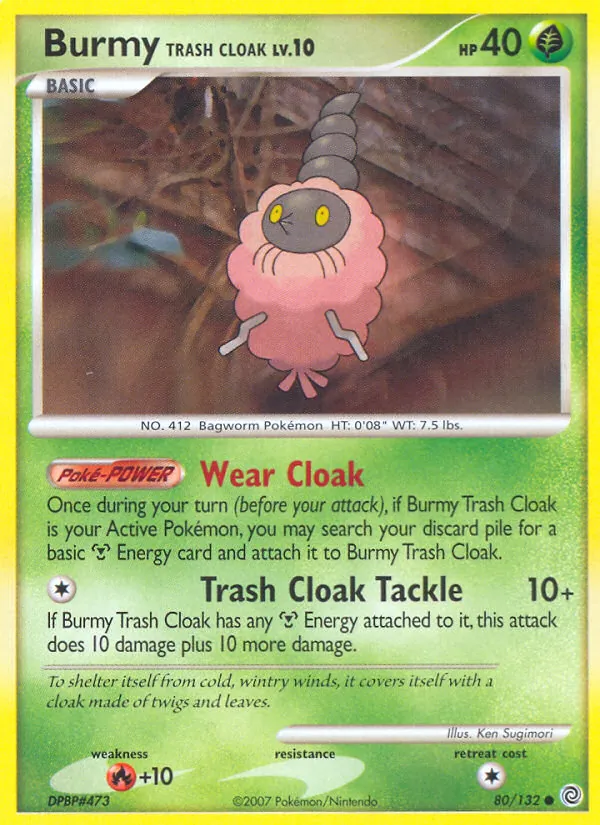 Burmy Trash Cloak, Secret Wonders No. 80