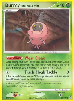 Burmy Trash Cloak, Secret Wonders Nº 80 Normal