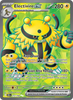 Electivire ex, Rivales Predestinados Nº 212 Holo