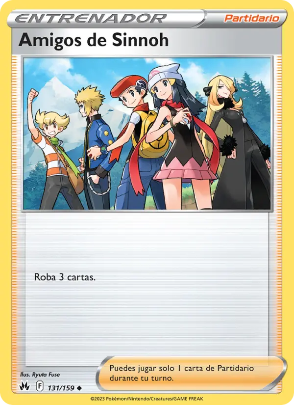Amigos de Sinnoh, Cenit Supremo No. 131