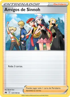 Amigos de Sinnoh, Cenit Supremo Nº 131 Normal