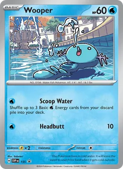 Wooper, SVP Black Star Promos No. 155 Holo
