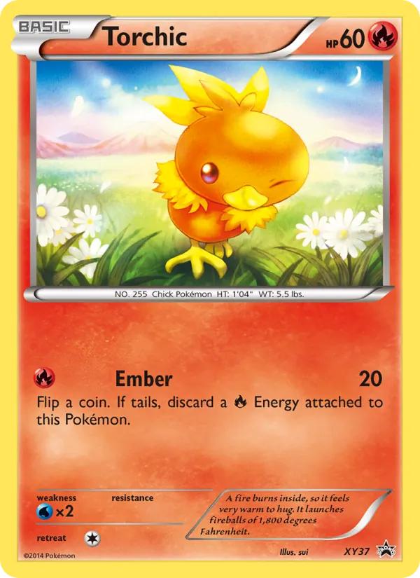 Torchic, XY Black Star Promos No. XY37
