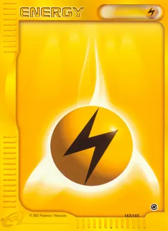 Lightning Energy, Expedition Base Set No. 163 Normal