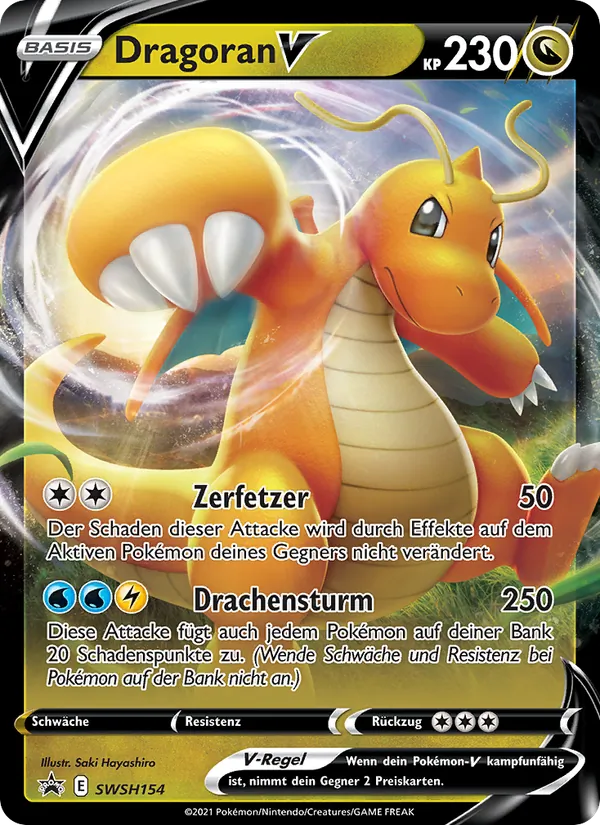 Dragoran V, SCSC Promokarten No. SWSH154