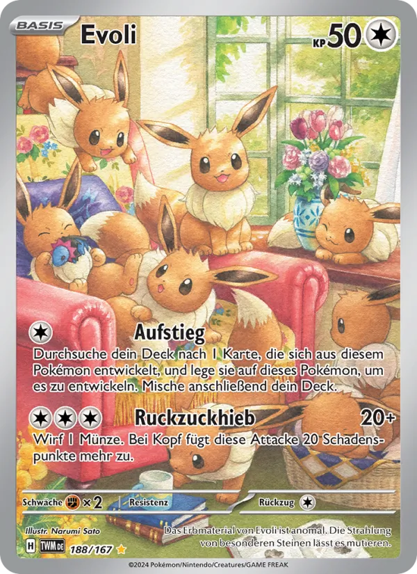 Evoli, Maskerade im Zwielicht Nº 188