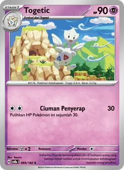 Togetic, Kilat Rasi No. 069 Normal