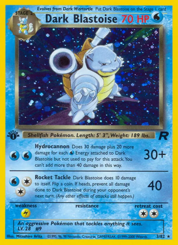 Dark Blastoise, Team Rocket Nº 3