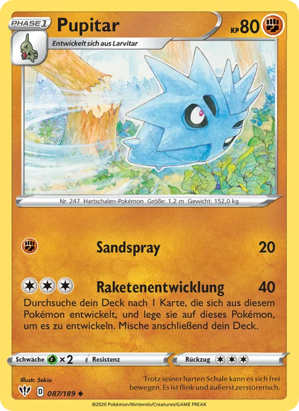 Pupitar, Flammende Finsternis No. 87