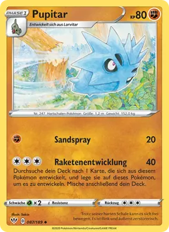 Pupitar, Flammende Finsternis No. 87 Normal