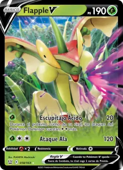 Flapple V, Estilos de Combate No. 18 Holo