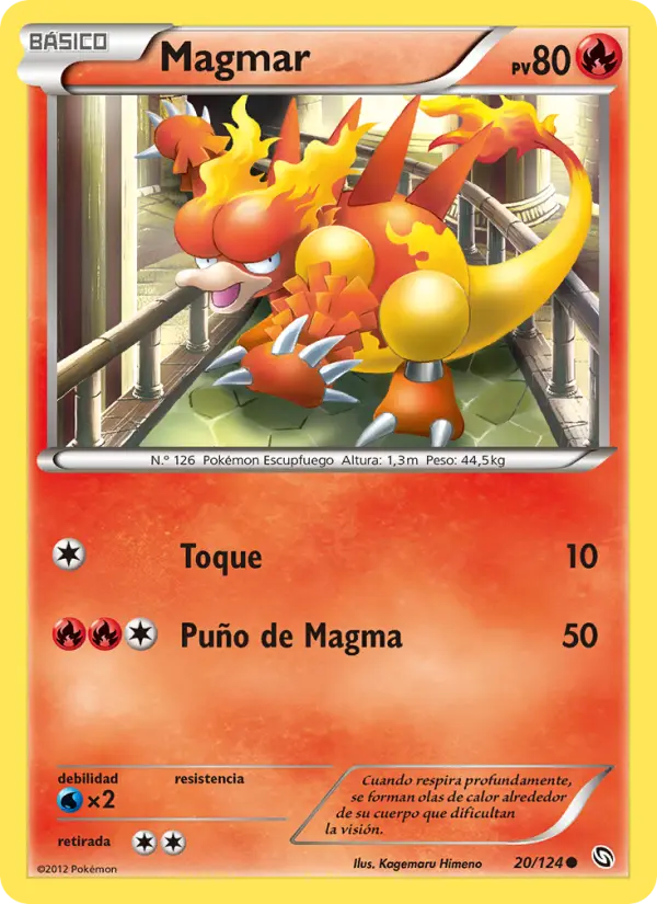 Magmar, Dragones Majestuosos No. 20